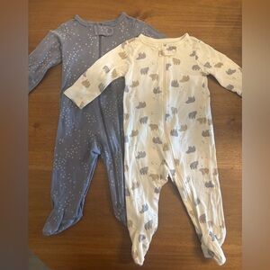 Two Pack - Carter’s Just One You Baby Onesie Footie Sleepers 9M
